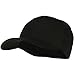 Extra Size Fitted Cotton Blend Cap - Black (For Big Head)