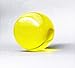 Cafurty Yellow Crystal Sphere Ball Fengshui Glass Ball Decorative Ball Gemstone Ornaments for House Decoration Home Decor, Diameter 30MM /1.2 INCHES - Yellow