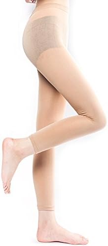 Tuliptown Mart Interior Tights For Women Warm Winter Fleece Lined Leggings,Super Soft (Skin Colour)