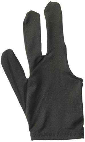 Cuetec Professional 3-Finger Bridge Hand Billiard/Pool Glove, One Size Fits Most, Pack of 1