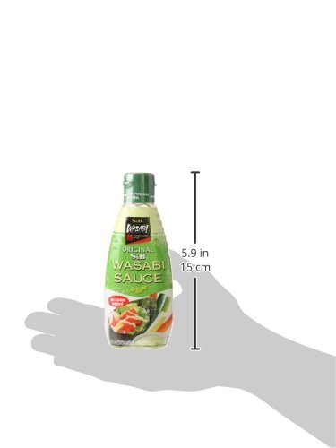 S&B WASABI SAUCE, 5.3-OUNCE