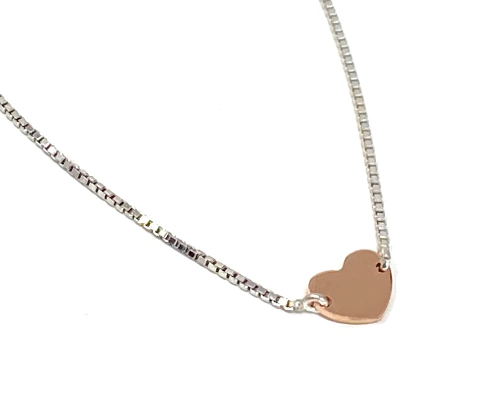 Strictly Gifts Birthday Bracelet for Women with Gift Box and Funny Card Ideal for Best Friend or Sister (Small Rose Gold Heart)