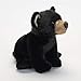 Nat and Jules Crawling Small Black Bear Children's Plush Stuffed Animal Toy