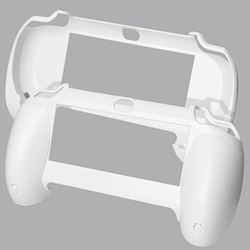New Grips Hand Grip Compatible Durable Joypad Plastic Flexible Hand Grip Compatible with for PS Vita PSVita Playstation Vita 1000 (PCH-1000) White