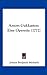 Amors Gukkasten: Eine Operette (1772)