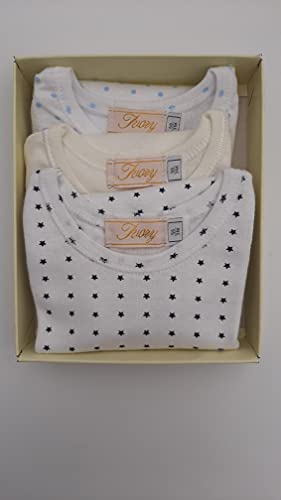 Babybody voor pasgeborenen, jongens, cadeau voor geboorte, pedaal, 3 stuks, gemaakt in Italië, 0-36 maanden - Image 4