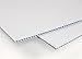 Corrugated Plastic Panel Kit (4 Panels) | 24 inch x 36 inch, CoroPlast Sign Sheet (4MM Thick) | Includes Blue Arrow Stickers | for Advertising, Business, Baby Showers, Graduations, and More!