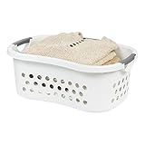 IRIS USA 1.3bu/48L Plastic Clothes Laundry Basket