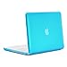 TOP CASE 2-in-1 Rubberized Hard Case Cover and Keyboard Cover Compatible with Apple MacBook White Unibody 13