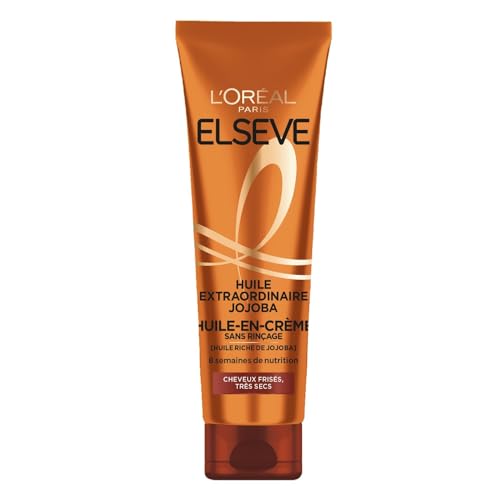 Elseve LOreal Paris Nourishing Oil-In-Cream Rinse-Free for Dry and Curly Hair, 150 ml