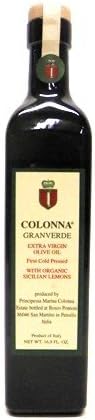 Colonna Granverde Extra Virgin Olive Oil w/ Organic Sicilian Lemons 16.9 oz