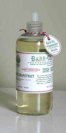 Barr-co. Fir Grapefruit Dish Soap