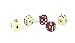 Backgammon Dice-Brown 15/32