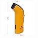 COHIBA Fashion Windproof Lighter Double Torch Jet Blue Flame Refillable Inflatable Cigar Lighter D0343 (Yellow)