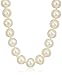 Sterling Silver White 6-7mm Freshwater Cultured Pearl Necklace, Bracelet and Earrings Set