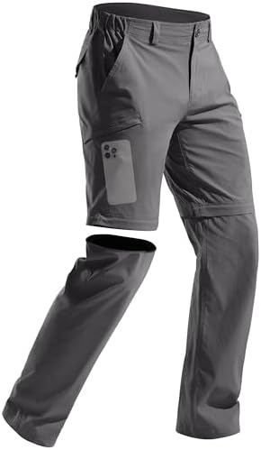 Amazon.com: Spyder Mens Hiking Pants - Convertible Zip Off Quick