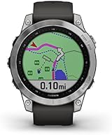 Garmin fēnix 7 Multisport GPS Watch Silver Graphite Band view 16