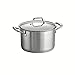 Tramontina Covered Stock Pot Stainless Steel Induction-Ready 8 Quart, 80101/011DS