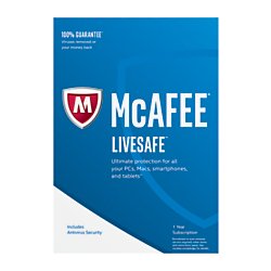 McAfee(R) LiveSafe(TM) 2017 For PC/Mac/Mobile, eCard