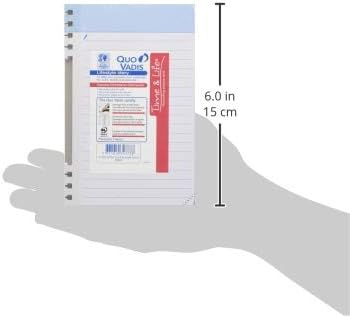 Quo Vadis 53905701NQ Time&Life Pocket Notepad Sheets 10 x 15 cm Year 2020, wht, 10X15 - Image 3