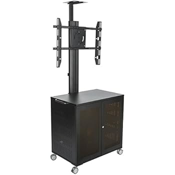 Amazon Com Displays2go Lpgp36av7 Portable Tv Stand With Locking