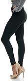 Lush Moda Extra Soft Leggings - Variety of Colors - Black