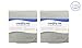 Ubbi Changing Mat, 2 Pack, Easy to Clean and Carry On The Go, Gray