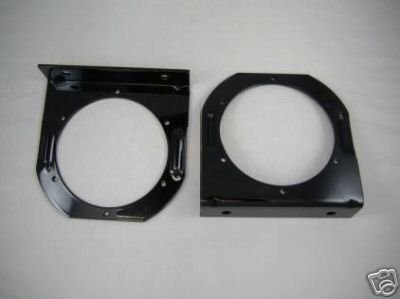 (2) Steel Mounting Brackets / Fits 4″ Round LED Brake Stop Turn Tail Lights