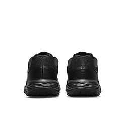 NIKE Men's Race Sneaker, Black Black Dk Smoke