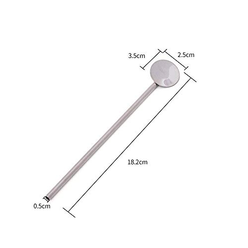 LERDBT Kochgeschirr-Wäscheständer Cocktail Shaker Set 11-teilig Bar-Set mit Bambus-Stand Heim Bartending Kit mit Stab… – Bild 5