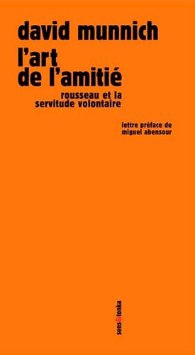 L' art de l'amitié