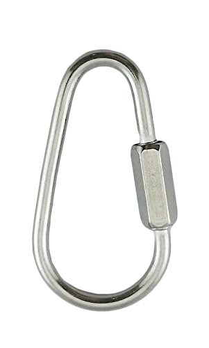 Stainless Steel 316 Pear Shape Quick Link 1/8" or 3.5mm Marine Grade