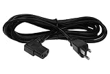 SF Cable 3 ft 18 Universal Right Angle Power Cord (IEC320 C13 to NEMA 5-15P)