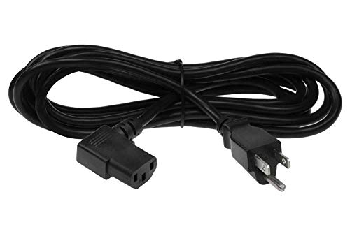 SF Cable 3 ft 18 Universal Right Angle Power Cord (IEC320 C13 to NEMA 5-15P)
