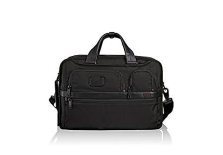 Tumi Alpha 2 Black 3 Way Briefcase Amazon In Bags Wallets Luggage