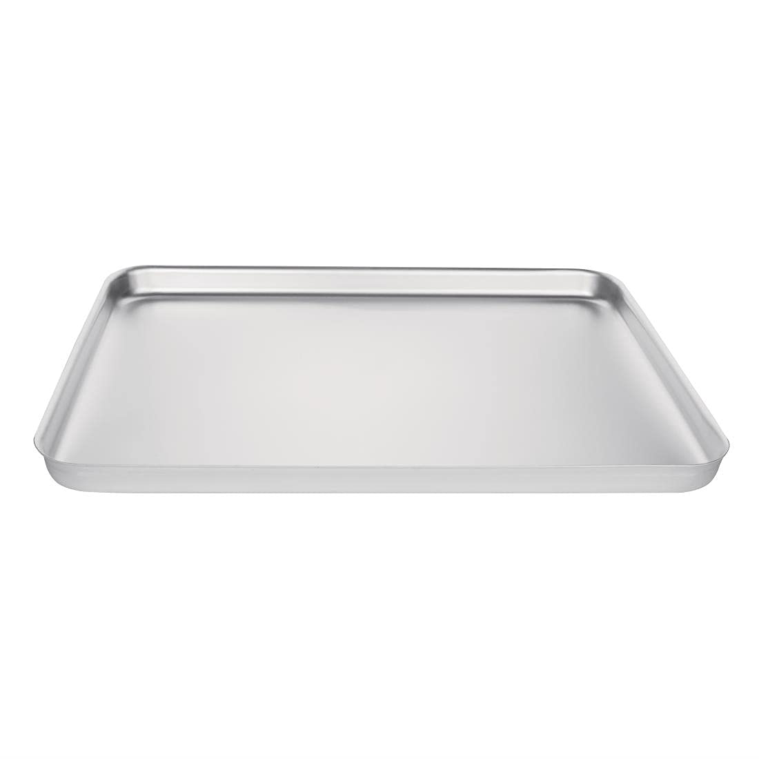 Vogue Aluminium Bakewell Pan 610 mm, Size: 40(H) x 610(W) x 455(D) mm, Material: Aluminium, Oven Tray, Baking Tray, Catering Equipment, Professional & Home Use, K437