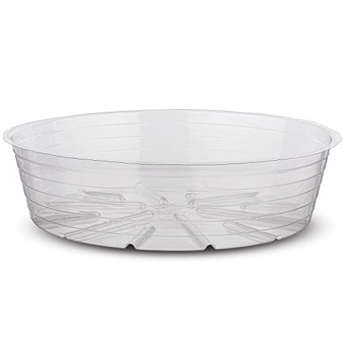 MT Products 14 Inch Lightweight Plastic Deep Plant Saucer