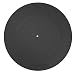 Electrohome Turntable Platter Mat (Black Rubber) - Durable Silicone Design for Vinyl Record Players (PENTRP) primary
