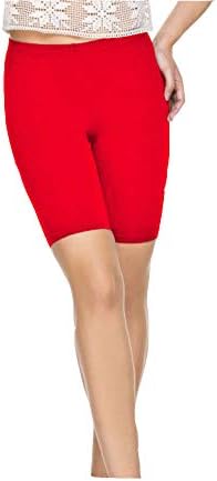 Cotton Girls Kids Elasticated Knee Stretch Cycling Shorts