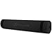 ProsourceFit Original Yoga Exercise Mat ¼” (6mm) Thick for Comfort and Stability with Carrying Straps, Non Slip – Blackthumb 1