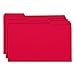 Smead File Folder, Reinforced 1/3-Cut Tab, Legal Size, Red, 100 per Box (17734)