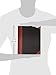Adams Journal, Journal Ruled, 7.63 x 9.63 Inches, Black Cover with Maroon Spine, 300 Pages (ARB79J300)