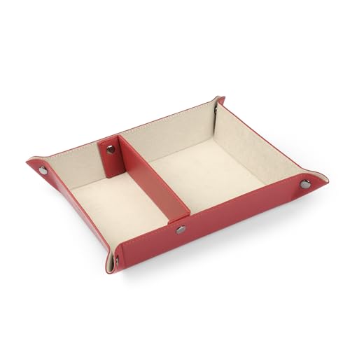 Londo Leather Tray Organizer - Practical Lightweight Water Resistant Computer T…