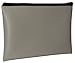 MDM Security Bank Deposit / Utility Zipper, Coin Bag, 14x10 Inches/ Gray Money Bag.