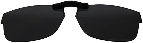 Ray-Ban RX5268 50-17-135 Custom Polarized Clip On Sunglasses 50x17 (Black)