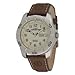 Timex Men's Brown Watch With Cream Dial