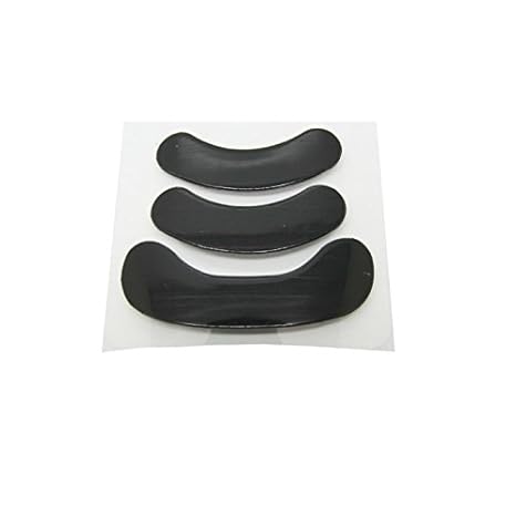 Feicuan Ersatzfüße Teflon Mausfüße Skates Pad Slider für Gaming Maus SteelSeries XAI/Sensei RAW MLG FN/COD ROW/DIABLO (0.6mm,
