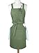 Medium Thick 100% Cotton Canvas, Kitchen Art Apron for Chef, Painting, 6 Deep Pockets with 1 Zipper Pocket, M-XXL, 27