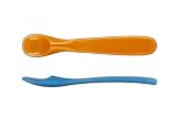 Baby's First Feeding Spoon, 4 Mon+ | Patented Self-Latching Tulip Tip | (2 Pack)