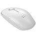 FD Wireless Mouse, V8 2.4G Ultrathin Silent Wireless Mouse with User Manual&Nano Receiver 1500 DPI Precise Control for Notebook Computer PC Laptop MacBook and Chromebook (White)